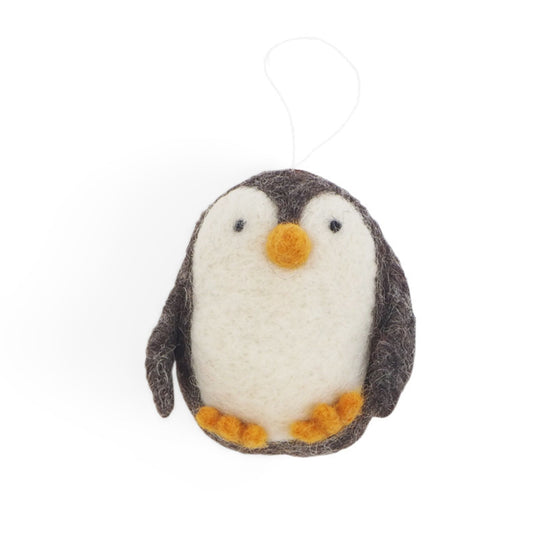 Wooly Penguin Ornament