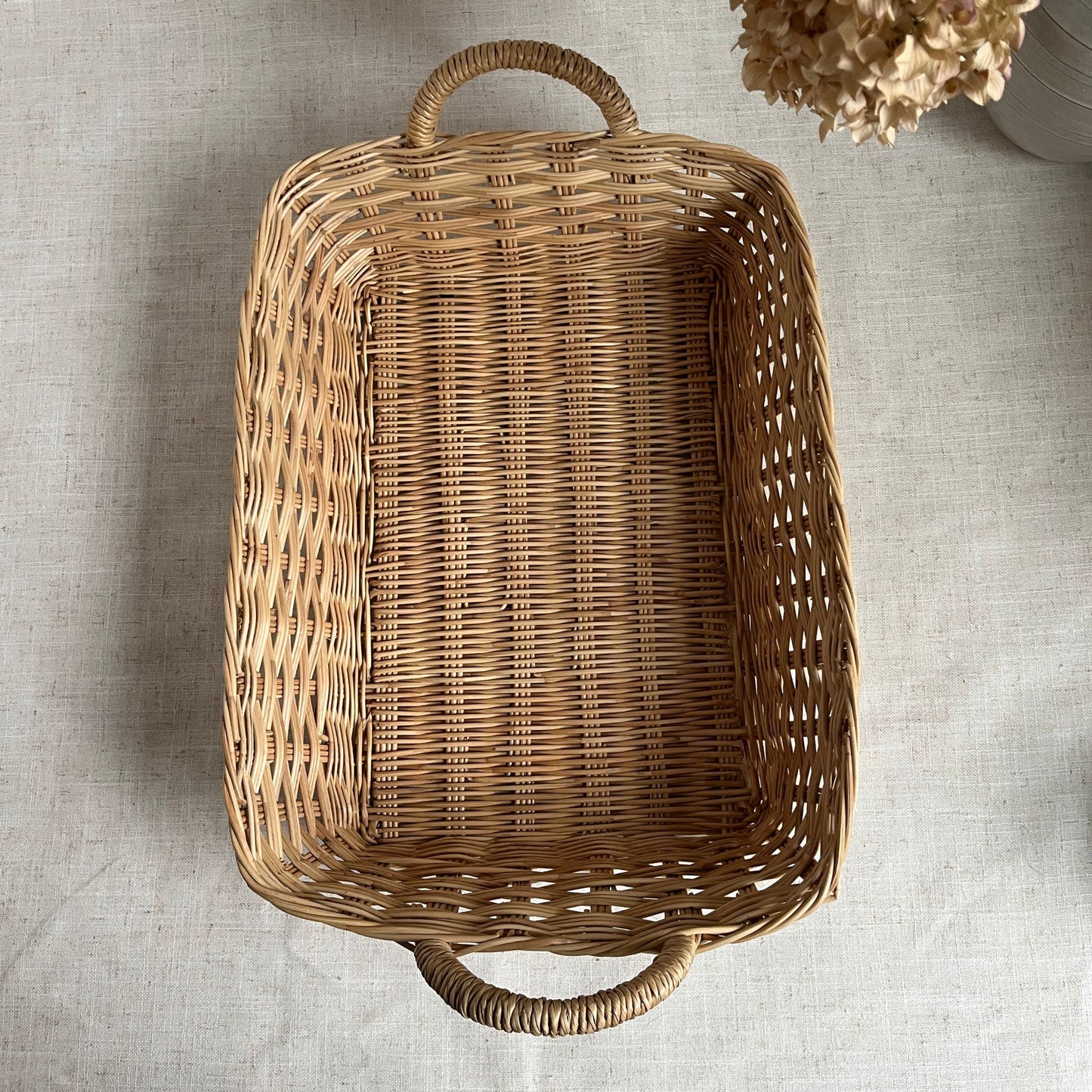 Coffee Table Rattan Tray