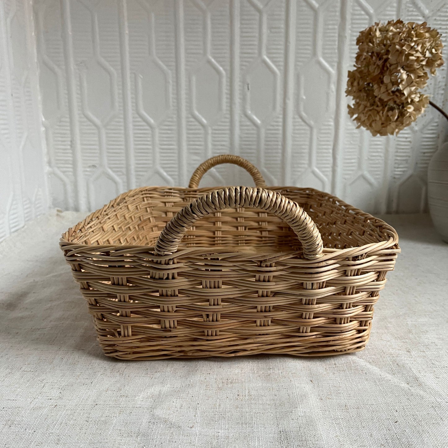 Coffee Table Rattan Tray