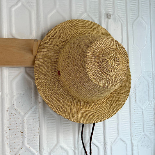 Short Brim Ghana Straw Sun Hat