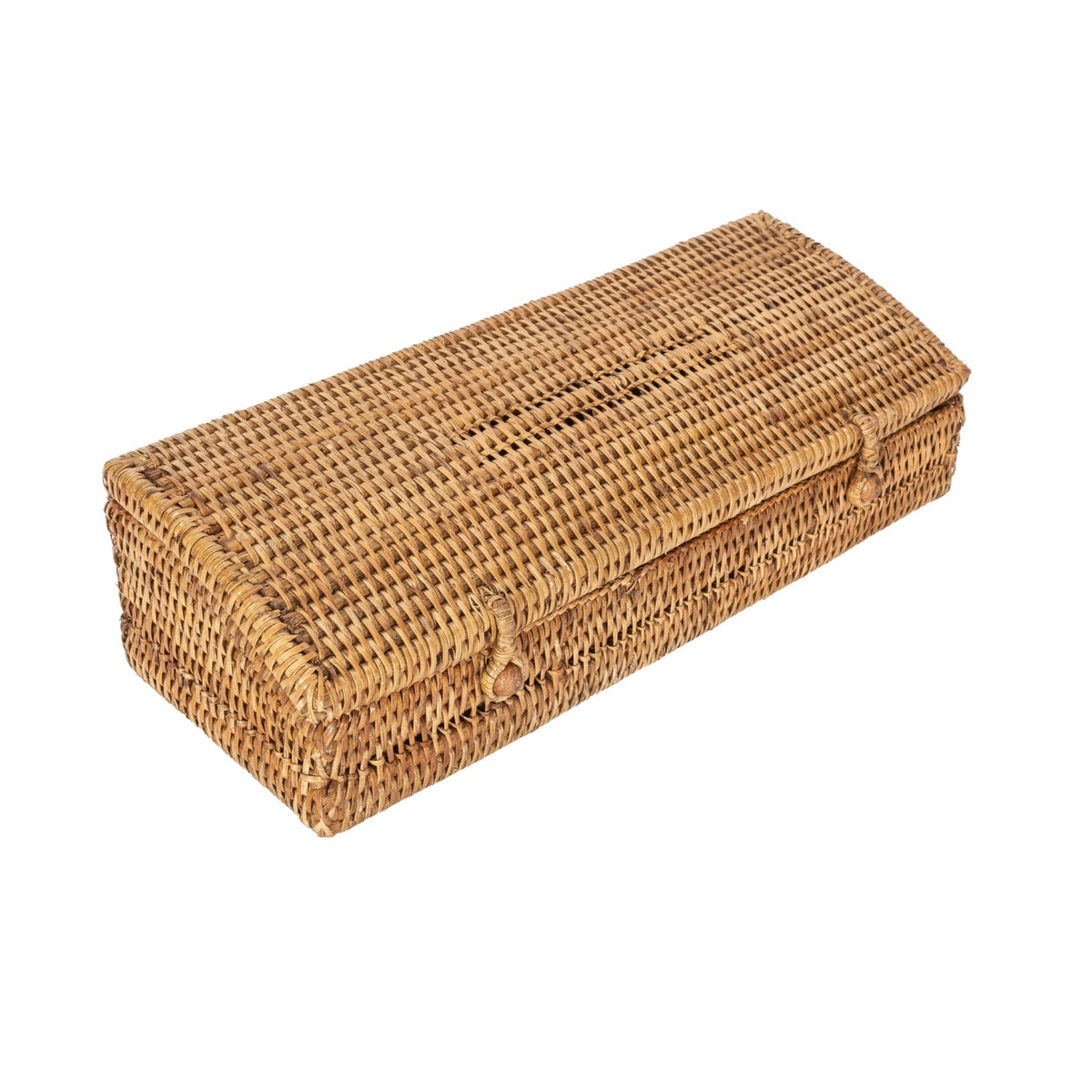 Rattan Tea Storage Box