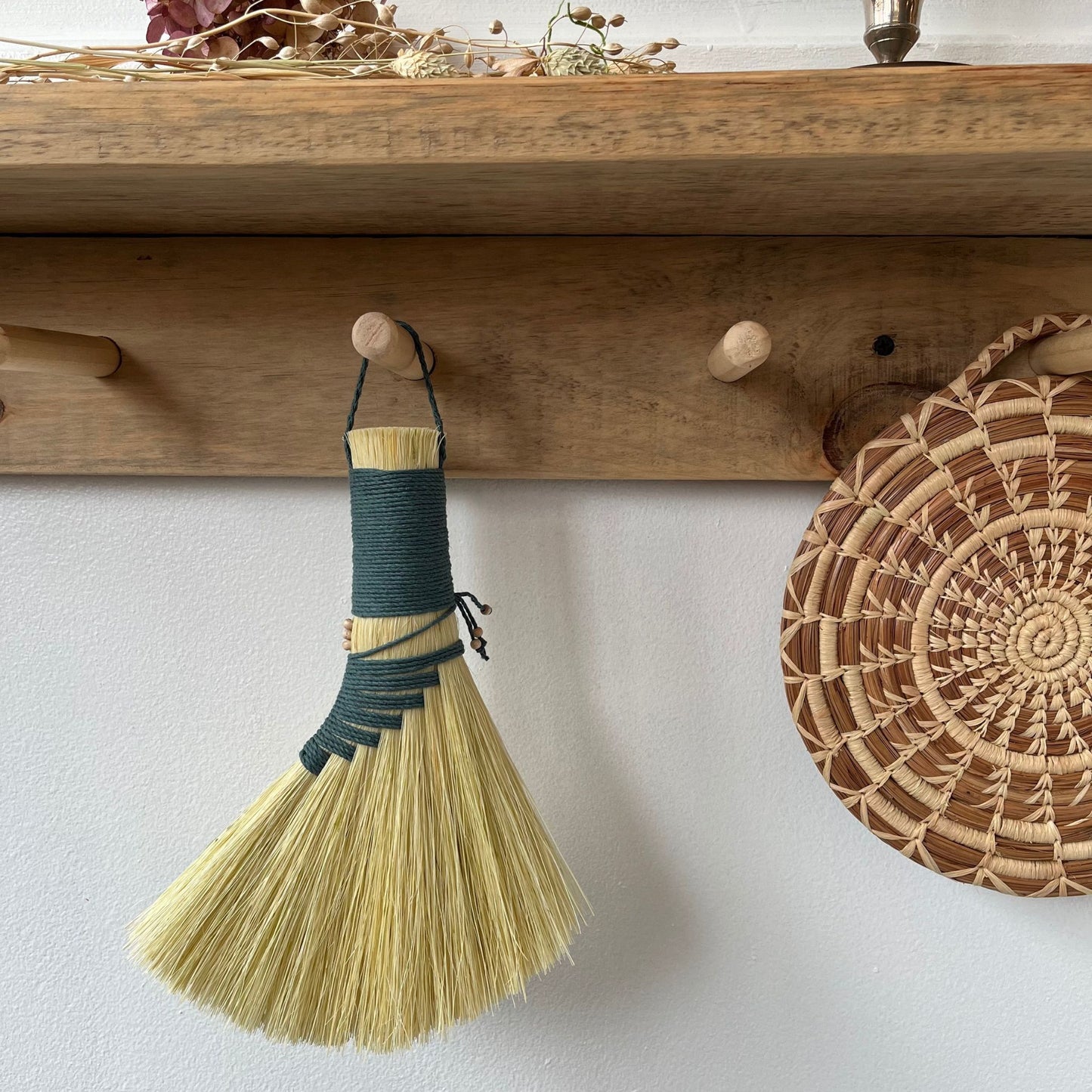 Agave Turkeywing Hand Broom Small