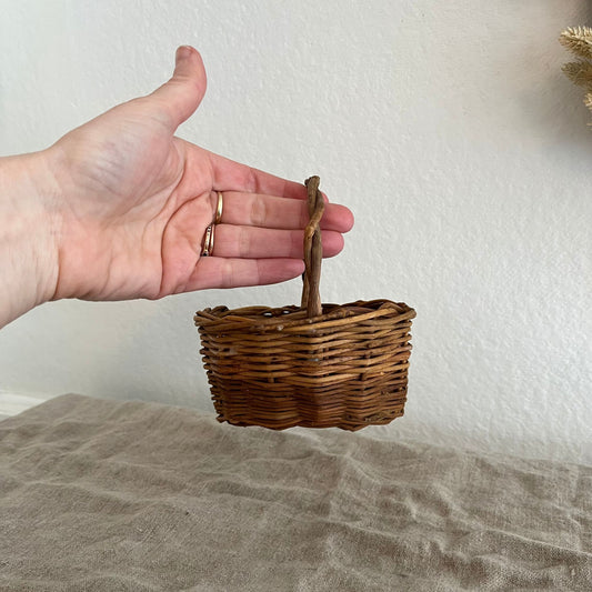 Tiny Vintage Basket