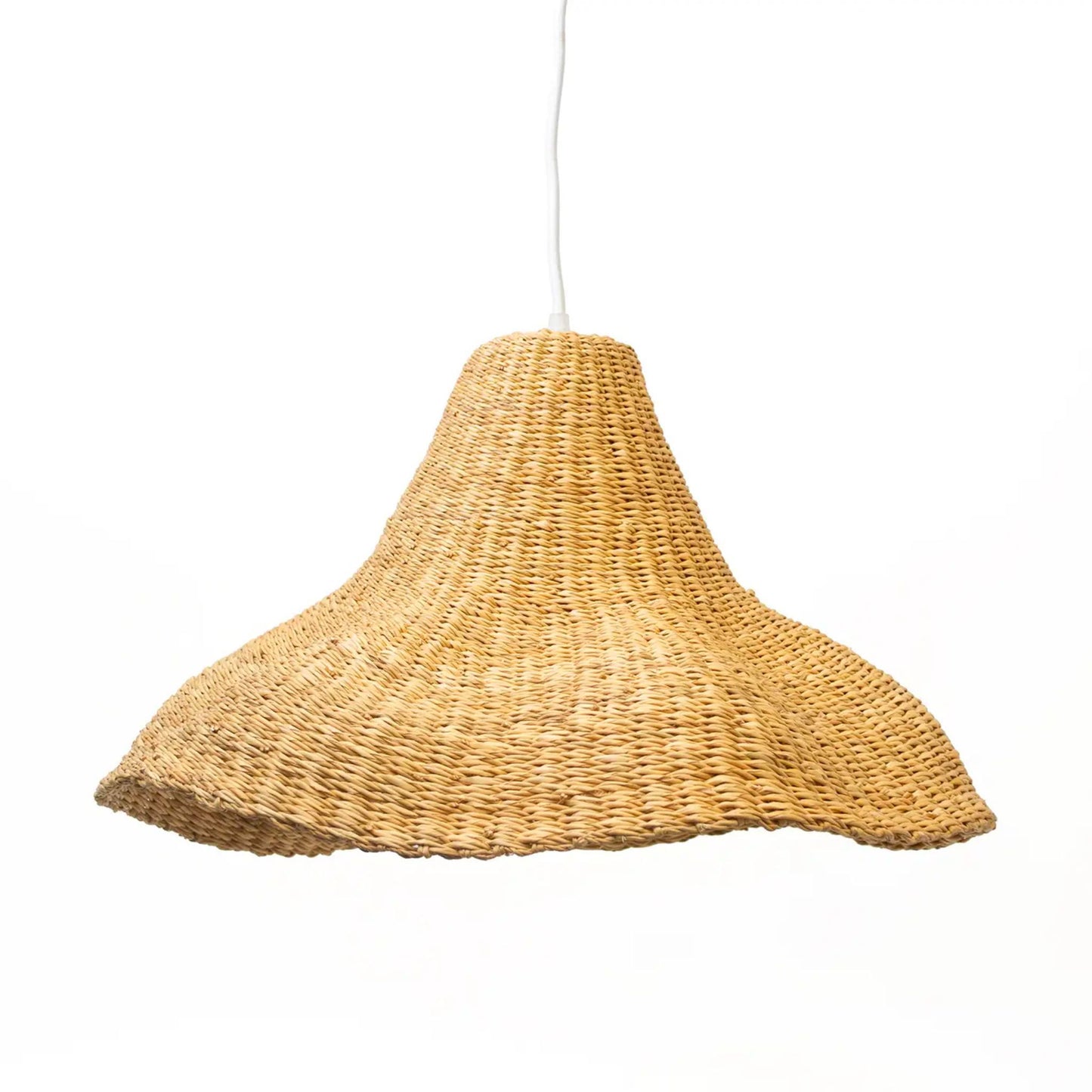 Wavy Woven Lamp Pendant