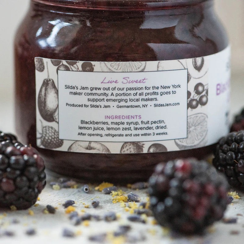 Blackberry Lemon Lavender Silda's Jam