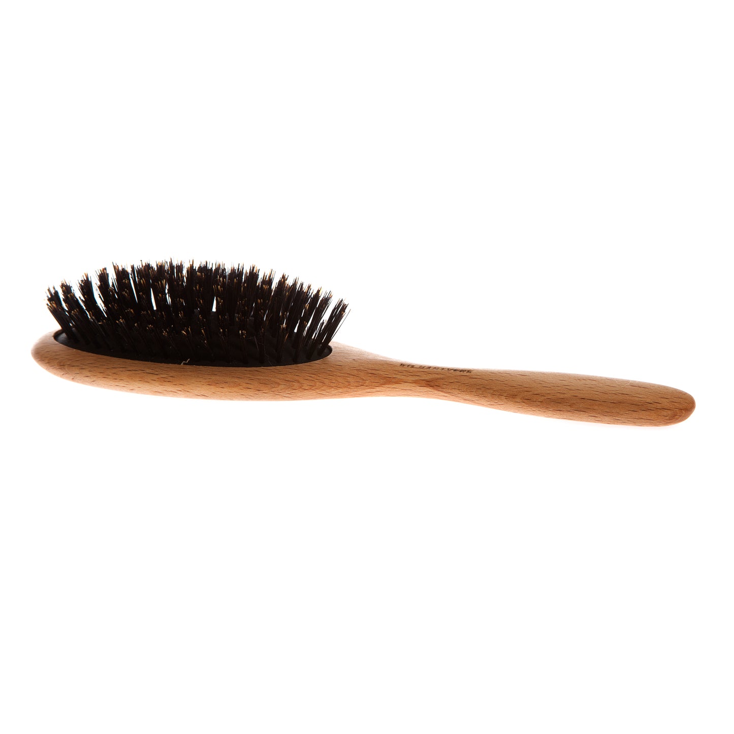 Wooden Hairbrush with Boar Bristles