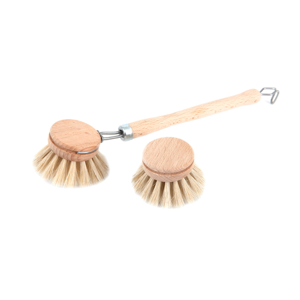 Soft Natural Dish Brush Replacement Head
