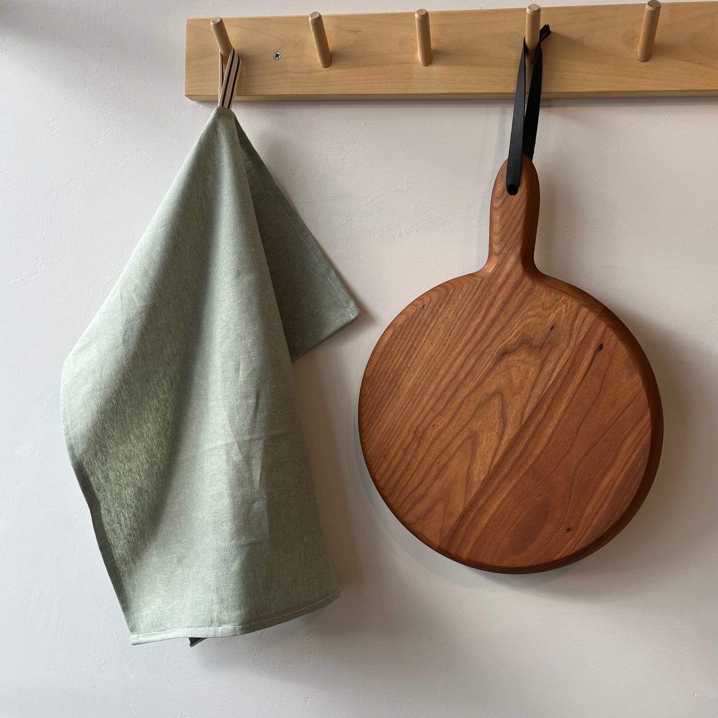 sage cloth hanging napkin