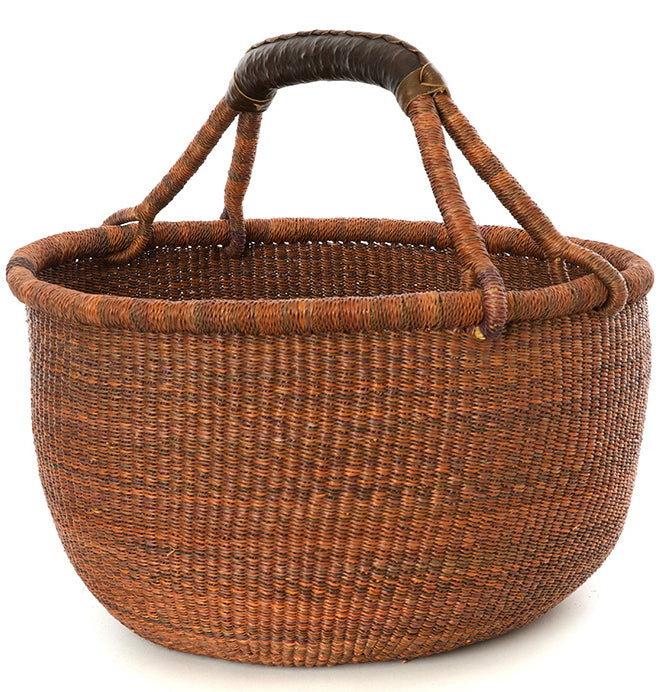 Large Ginger  Bolga Basket