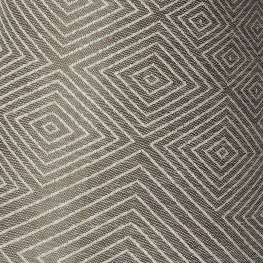 close-up of linen tea towel with diamond pattern in green