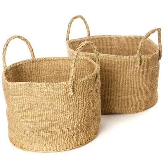 Large Sisal Basket Natural