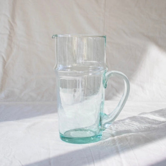 Recycled Glass Pitcher