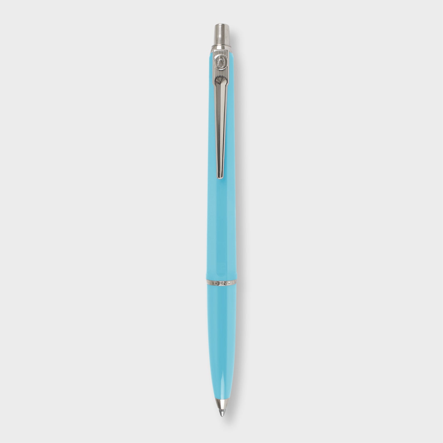 Shiny bright turquois refillable archival pen