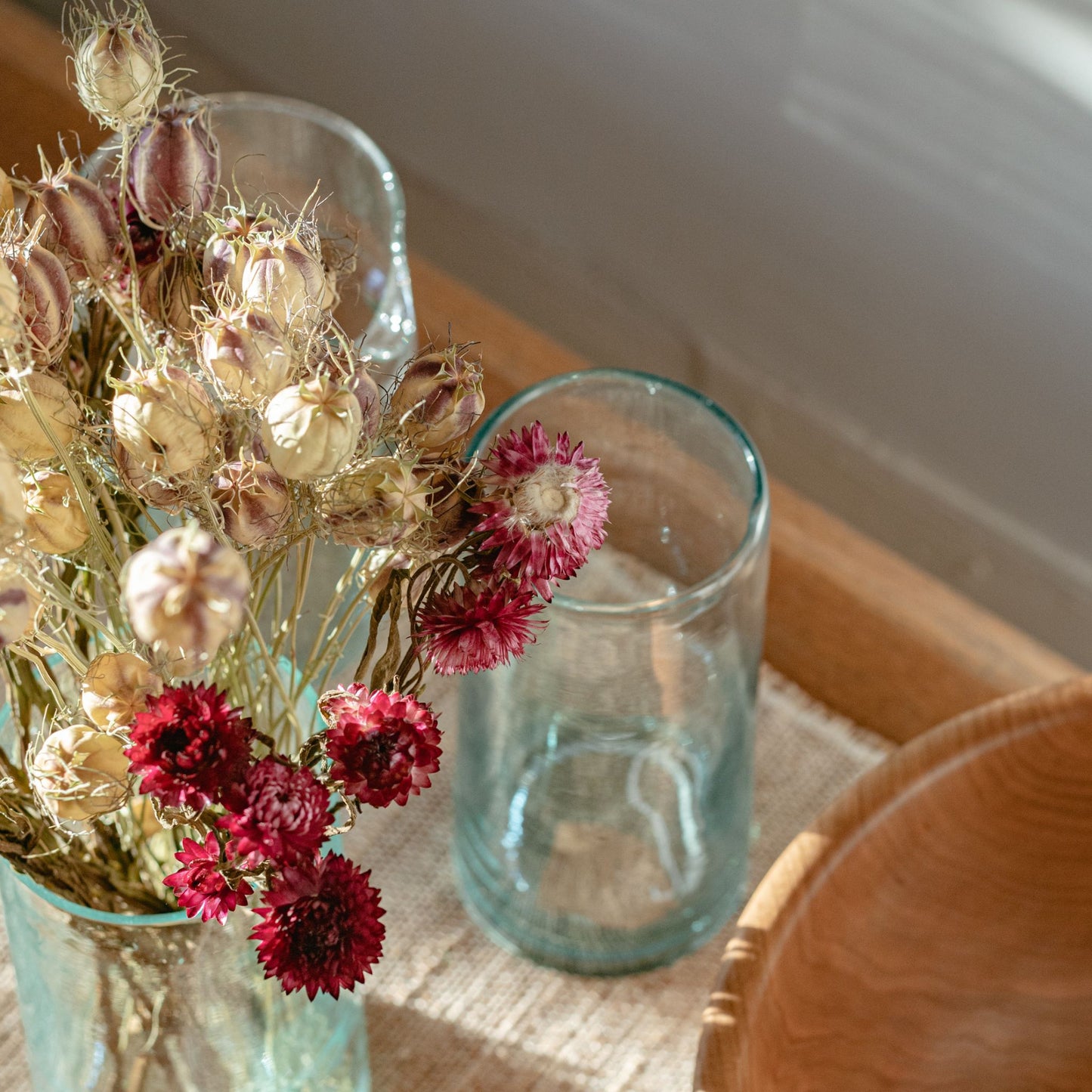 Recycled Glass Vase