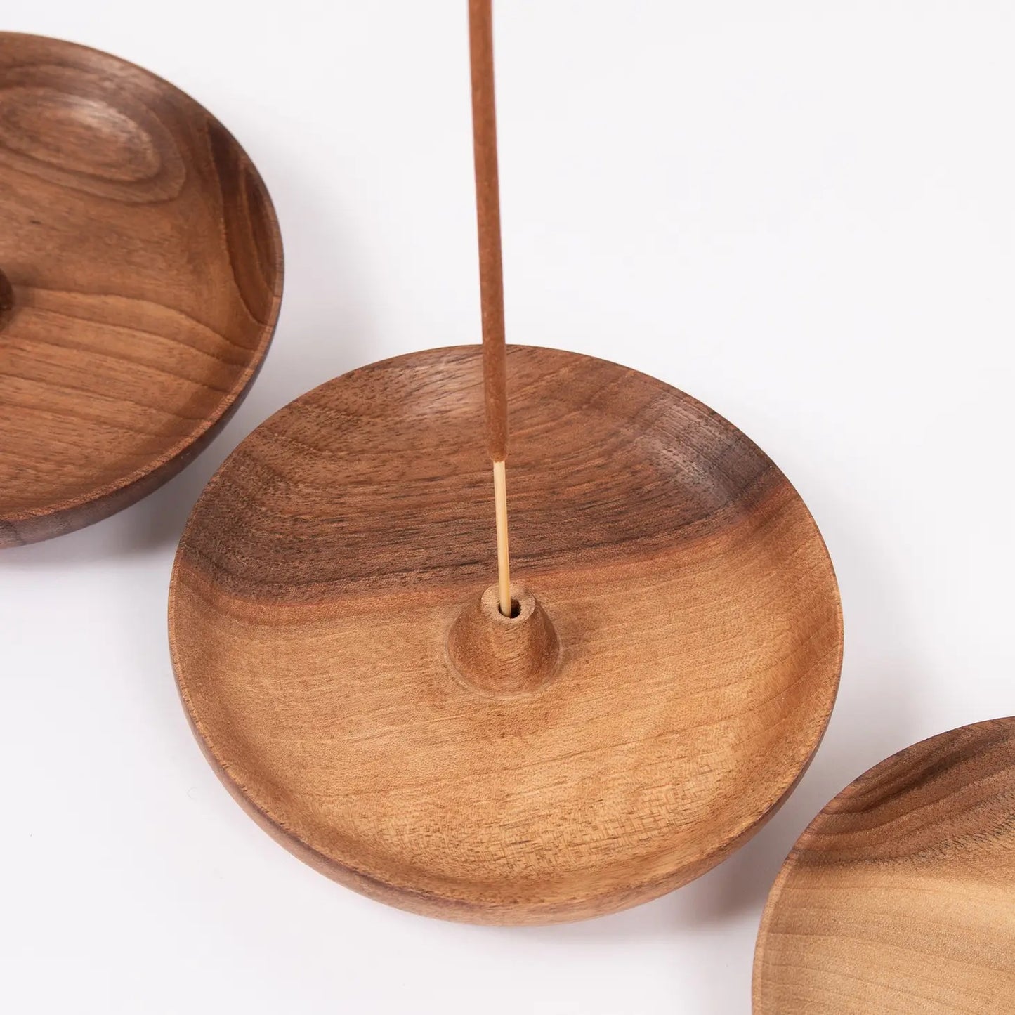 Walnut Wood Incense Holder