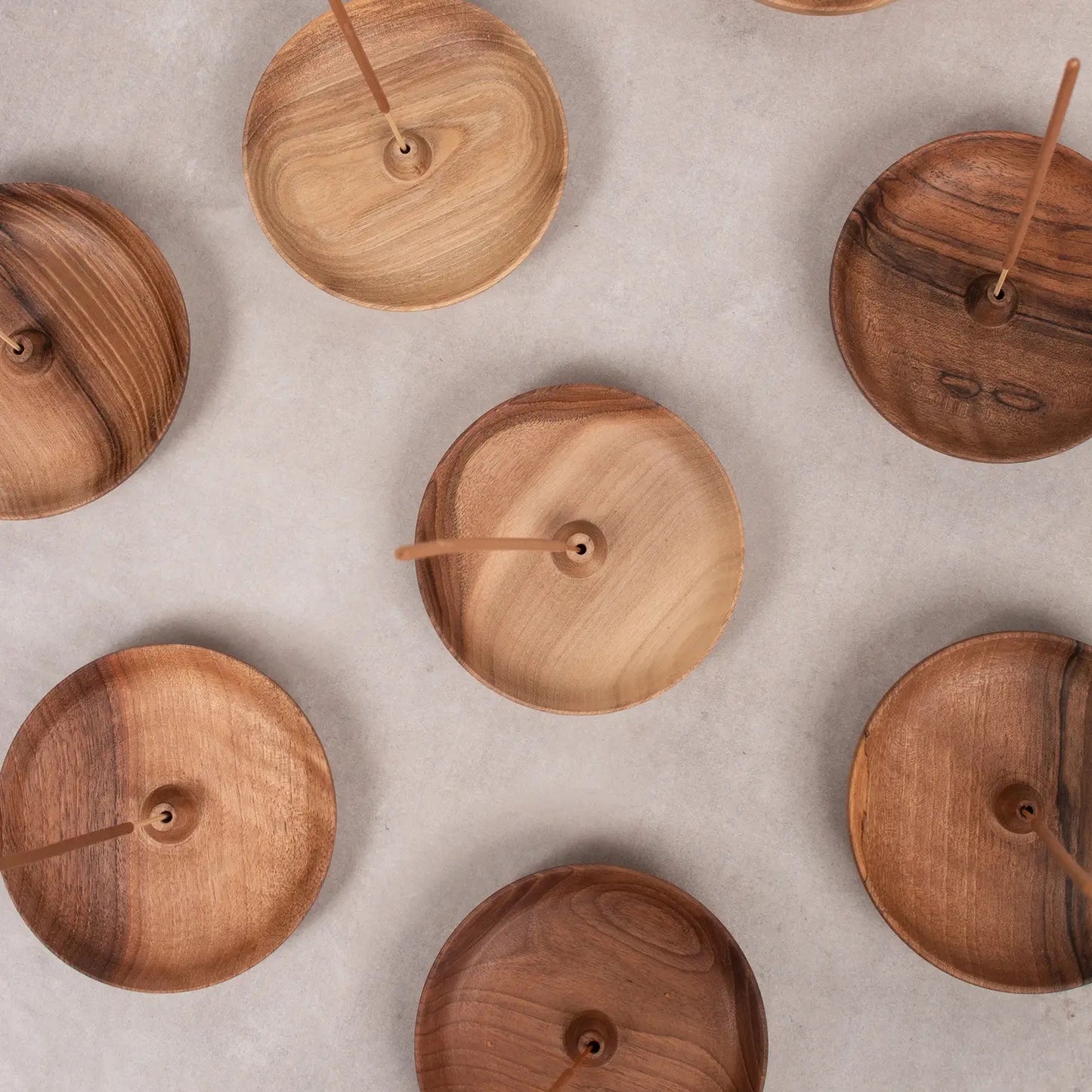 Walnut Wood Incense Holder